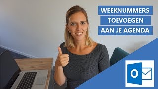 Weeknummers in je Agenda toevoegen 📅 [upl. by Shevlo199]