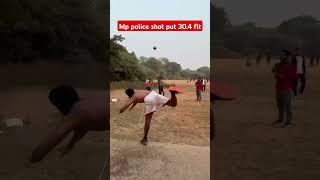 Mp police physical shot put 304 fit Gwalior saf ground shotput viralshort tranding ytshorts [upl. by Ramsdell]