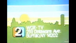 WGRTV 2 BUFFALO SIGNOFF amp MILITARY FILM 1983 [upl. by Isabea]