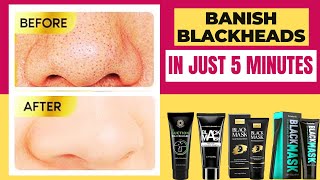 Best Blackhead Remover Peel Off Mask  Get Glowing BlackheadFree Skin [upl. by Idnal]