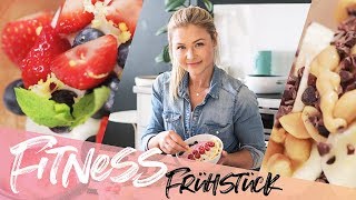 PROTEIN PORRIDGE Rezepte ♥ Fitness Frühstück zum abnehmen ♥ Fit ins neue Jahr [upl. by Netsrik]