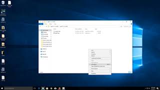 Windows 10 How to Open Command Prompt in Current Folder or Directory [upl. by Ina]