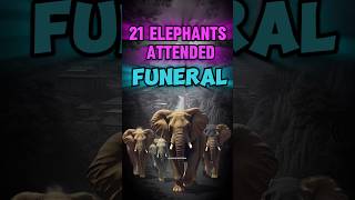 21 Elephants Attend a Funeral 😮 animals elephant emotional KnowledgePedia2023 [upl. by Also]