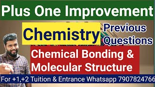 Chemical Bonding amp Molecular Structure Plus one Chemistry Previous questions [upl. by Letnom]