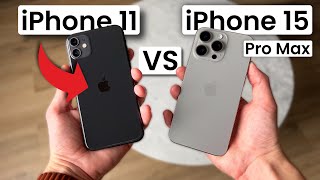 iPhone 15 Pro Max vs iPhone 11 Review  Time to Upgrade [upl. by Gannon]