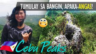 😱DANGEROUS HIKE in CEBU Philippines Lugsangan Peak Mt Manunggal Osmena Peak  Adventure Vlogger [upl. by Khalin]