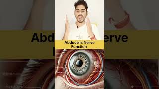 Abducens Nerve in Hindi And Function biology humanbody quiz anatomy [upl. by Kuhn420]