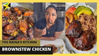 How to make Jamaican Brown Stew Chicken [upl. by Elem]