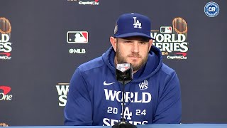 2024 World Series Max Muncy reveals Shohei Ohtani reassured Dodgers teammates in text message [upl. by Lefton347]