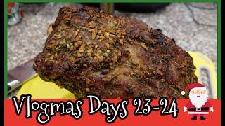 VLOGMAS DAYS 2324  HAPPY CHRISTMAS EVE [upl. by Peugia]