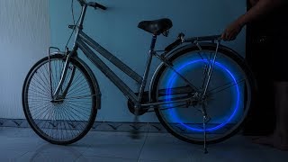 Como hacer LUCES LED para Ruedas de Bicicleta [upl. by Vetter49]