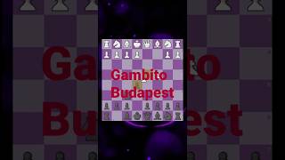 Gambito Budapest 🚀 chess ajedrez edit badparenting [upl. by Ykroc559]