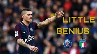 Marco Verratti  The Little Genius • Amazing Skills 20182019 [upl. by Notsirhc]