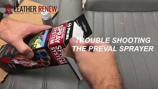 Tutorial  Trouble Shooting the Preval Sprayer [upl. by Hars]