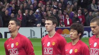 Manchester United 2 FC Porto 2 Champions League 070409 Quarter Final 1st Leg Fan Cam Footage [upl. by Witha623]