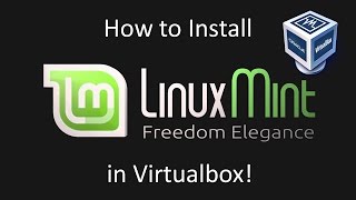 Linux Mint 173 quotRosaquot  Installation in Virtualbox [upl. by Ecirtap]