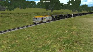 FEVE 1600 con bobinero en TS2010 [upl. by Mairem909]