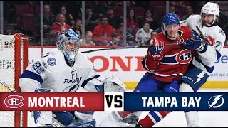 Montreal Canadiens vs Tampa Bay Lightning  Season Game 81  Highlights 742017 [upl. by Enelear]