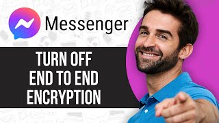 How to Turn off End to End Encryption in Messenger [upl. by Akcirederf516]