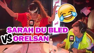 Sarah du Bled remixe quotla pluiequot dOrelsan  Le RicoShow sur NRJ [upl. by Eislehc]