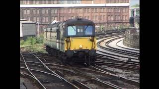 Trains pass Wandsworth Road 17 September 1998 [upl. by Guzel42]