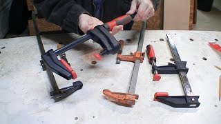 Bessey Jorgensen amp Harbor Freight Fclamp comparison and review [upl. by Ansaev]