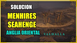 Solución Menhires de Seahenge Anglia Oriental  Assassins Creed Valhalla [upl. by Nollahs613]