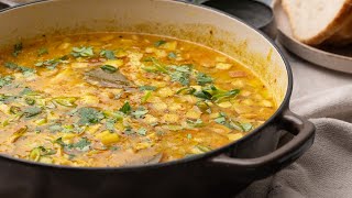 Hearty Chicken Mulligatawny Soup Recipe [upl. by Vaasta406]