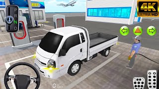 New Kia Pickup Truck at Gas Station  3d Driving Class gameplay  Car Game gameplay cargame [upl. by Ruvolo]