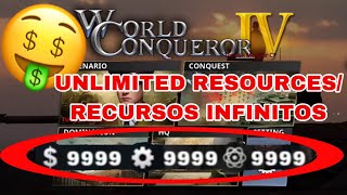 World Conqueror 4  Recursos InfinitosUnlimited Resourses [upl. by Jabez]