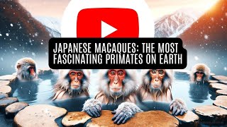 Japanese macaques The most fascinating primates on earth [upl. by Elleunamme65]