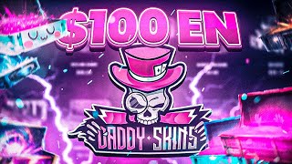 QUE HACER CON 100 EN DADDYSKINS 🤑 [upl. by Polito]