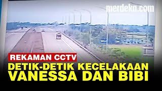 Ini Rekaman CCTV Kecelakaan Mobil Vanessa Angel Dibuka saat Sidang Joddy [upl. by Batory696]