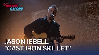 Jason Isbell Performs quotCast Iron Skilletquot  The Daily Show [upl. by Mona]