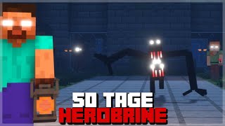 Ich verbringe 50 Tage in der Welt von Herobrine  LarsLP [upl. by Ocisnarf896]