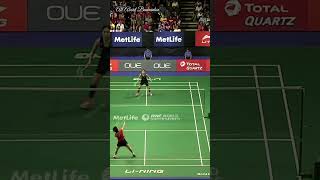 Akane Yamaguchis Fighting Spirit badmintonlovers badminton [upl. by Tnecillim]