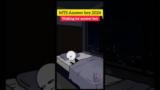 Ssc mts answer key  mts answer key kab aayegi mts sscmts2024 [upl. by Almeida]