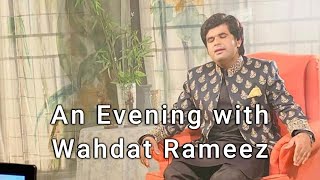 Experience an Ultimate Musical Extravaganza with Wahdat Rameez at Woodlands Texas [upl. by Adonis]