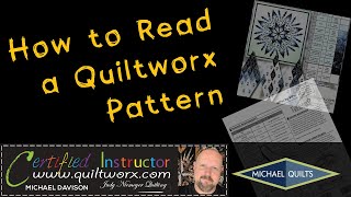 How To Read a Quiltworx Pattern  Judy Niemeyer Foundation Paper Piecing [upl. by Alahcim570]