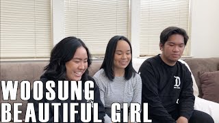 Woosung 김우성 Beautiful Girl ft Peniel Reaction Video [upl. by Alyacim]