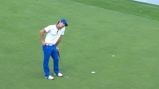 Rory McIlroy fourputts again at BMW Championship [upl. by Meedan]