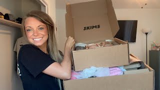 SKIMS HAUL AND TRY ON [upl. by Yrtua]