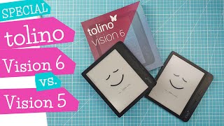 Der neue Tolino Vision 6  Unboxing  Review und Vergleich zum Vision 5  eReader Tolino  mommymade [upl. by Millar]