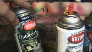 Krylon Spray Paint Review As A Whole Best Types [upl. by Emyam]