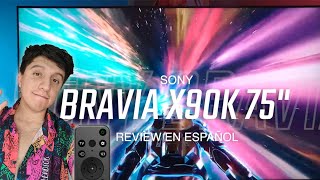 Televisor Sony BRAVIA X90K ¿Mejor Smart TV 2022 Review en español [upl. by Valentia]