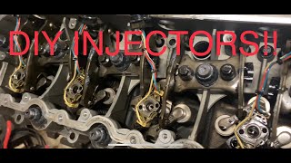 BUILDING 60 POWERSTROKE INJECTORS DIY 15530 [upl. by Ilaw]