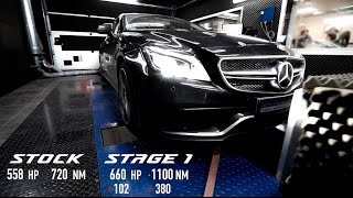 Mercedes CLS 63 AMG Stage 1 By BRPerformance [upl. by Newlin]