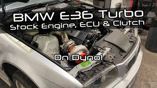 BMW E36 328i M52 Turbo BOLT ON 100HP [upl. by Granniah852]