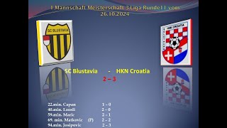 1Mannschaft Meisterschaft 3Liga SC Blustavia  HKN Crotia Solothurn [upl. by Anitsahs599]