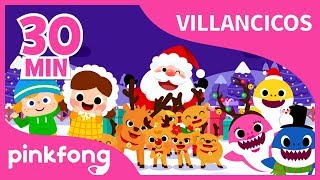 Los Mejores Villancicos Navideños  Recopilación  Villancicos de Navidad  Pinkfong [upl. by Wolfort]